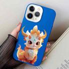 For iPhone 11 Pro Max Loong Baby PC Hybrid TPU Phone Case(Blue) - 1