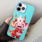 For iPhone 11 Pro Loong Baby PC Hybrid TPU Phone Case(Sky Cyan) - 1