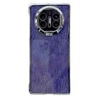 For Huawei Mate X3 / X5 PC Side Buckle+Ripples Glitter Paper Full Coverage Phone Case(Purple) - 1