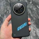 For Huawei Mate 50 Pro Carbon Fiber Frameless Cooling Phone Case(Blue) - 1