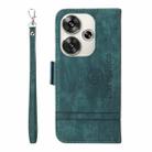 For Xiaomi Poco F6 BETOPNICE Dual-side Buckle Leather Phone Case(Green) - 3