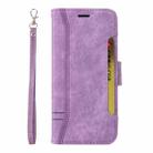 For Xiaomi Poco C61 4G / Redmi A3 4G Global BETOPNICE Dual-side Buckle Leather Phone Case(Purple) - 2