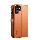 For Samsung Galaxy S25 Ultra 5G ESEBLE Star Series Lanyard Zipper Wallet RFID Leather Case(Brown) - 3
