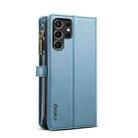 For Samsung Galaxy S25 Ultra 5G ESEBLE Star Series Lanyard Zipper Wallet RFID Leather Case(Blue) - 3
