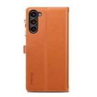 For Samsung Galaxy S24+ 5G ESEBLE Star Series Lanyard Zipper Wallet RFID Leather Case(Brown) - 3