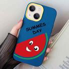 For iPhone 14 Watermelon PC Hybrid TPU Phone Case(Royal Blue) - 1