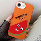For iPhone 7 / 8 / SE 2022 Watermelon PC Hybrid TPU Phone Case(Orange) - 1