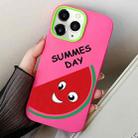 For iPhone 11 Pro Watermelon PC Hybrid TPU Phone Case(Rose Red) - 1