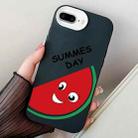 For iPhone 7 Plus / 8 Plus Watermelon PC Hybrid TPU Phone Case(Black) - 1