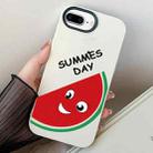 For iPhone 7 Plus / 8 Plus Watermelon PC Hybrid TPU Phone Case(White) - 1