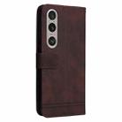 For Sony Xperia 1 VI Skin Feel Life Tree Metal Button Leather Phone Case(Brown) - 3