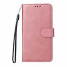 For Sony Xperia 10 VI Classic Calf Texture Flip Leather Phone Case(Rose Gold) - 2