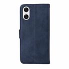 For Sony Xperia 10 VI Classic Calf Texture Flip Leather Phone Case(Blue) - 3