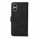 For Sony Xperia 5 V Classic Calf Texture Flip Leather Phone Case(Black) - 3