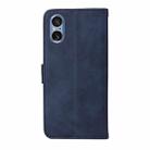 For Sony Xperia 5 V Classic Calf Texture Flip Leather Phone Case(Blue) - 3