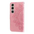 For Sony Xperia 1 VI 7-petal Flowers Embossing Leather Phone Case(Rose Gold) - 3