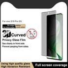 For vivo S19 Pro / V40 imak 3D Curved Privacy Full Screen Tempered Glass Film - 3