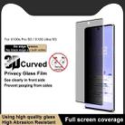 For vivo X100s Pro / X100 Ultra imak 3D Curved Privacy Full Screen Tempered Glass Film - 3