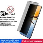 For vivo Y300 Pro 5G imak No Edge Version 3D Curved Privacy Full Screen Tempered Glass Film - 3