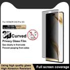 For Honor 200 Pro imak 3D Curved Privacy Full Screen Tempered Glass Film - 3