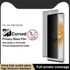 For vivo V40 Lite 5G imak 3D Curved HD Full Screen Anti-spy Tempered Glass Protective Film - 3