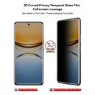 For vivo Y300 Pro 5G imak 3D Curved Privacy Full Screen Tempered Glass Film - 3