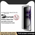 For OPPO Reno12 Pro Global imak 3D Curved HD Full Screen Anti-spy Tempered Glass Protective Film - 3