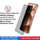 For OPPO Find X8 Ultra imak 3D Curved Privacy Full Screen Tempered Glass Film - 3