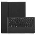 For iPad Air 11 2024 / Air 5 10.9 A098B-A Detachable Ultra-Thin Bluetooth Touch Keyboard Leather Tablet Case with Pen Slot(Black) - 2