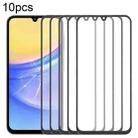 For Samsung Galaxy A15 4G SM-A155F 10pcs Front Screen Outer Glass Lens with OCA Optically Clear Adhesive - 1