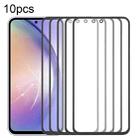 For Samsung Galaxy A54 SM-A546B 10pcs Front Screen Outer Glass Lens with OCA Optically Clear Adhesive - 1