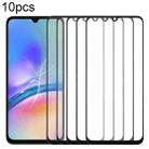 For Samsung Galaxy A05s SM-A057F 10pcs Front Screen Outer Glass Lens with OCA Optically Clear Adhesive - 1