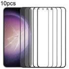 For Samsung Galaxy S23 SM-S911B 10pcs Front Screen Outer Glass Lens with OCA Optically Clear Adhesive - 1