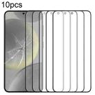 For Samsung Galaxy S24 SM-S921B 10pcs Front Screen Outer Glass Lens with OCA Optically Clear Adhesive - 1