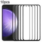 For Samsung Galaxy S23 FE SM-S711B 10pcs Front Screen Outer Glass Lens with OCA Optically Clear Adhesive - 1