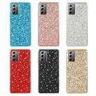 For Samsung Galaxy Note 20 Glitter Powder Shockproof TPU Protective Case(Black) - 7