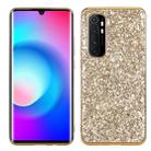 For Xiaomi Note 10 Lite Glitter Powder Shockproof TPU Protective Case(Gold) - 1