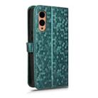 For Fujitsu Arrows F-51E We2 Honeycomb Dot Texture Leather Phone Case(Green) - 3