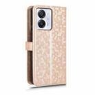 For Blackview Oscal Modern 8 / Color 8 Honeycomb Dot Texture Leather Phone Case(Gold) - 3