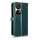 For Ulefone Note 17 Pro Honeycomb Dot Texture Leather Phone Case(Green) - 3