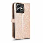 For Ulefone Note 18 Ultra Honeycomb Dot Texture Leather Phone Case(Gold) - 3