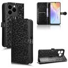 For Ulefone Note 20 Pro Honeycomb Dot Texture Leather Phone Case(Black) - 1