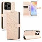 For Ulefone Note 20 Pro Honeycomb Dot Texture Leather Phone Case(Gold) - 1