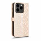 For Ulefone Note 20 Pro Honeycomb Dot Texture Leather Phone Case(Gold) - 3