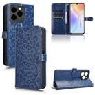 For Ulefone Note 20 Pro Honeycomb Dot Texture Leather Phone Case(Blue) - 1