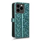 For Ulefone Note 20 Pro Honeycomb Dot Texture Leather Phone Case(Green) - 3