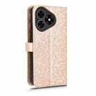 For Ulefone Note 19 Honeycomb Dot Texture Leather Phone Case(Gold) - 3