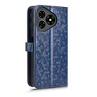 For Ulefone Note 19 Honeycomb Dot Texture Leather Phone Case(Blue) - 3