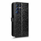 For Oukitel C1 / C1 Pro Honeycomb Dot Texture Leather Phone Case(Black) - 3