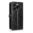 For Oukitel C65 / C65 Pro Honeycomb Dot Texture Leather Phone Case(Black) - 3